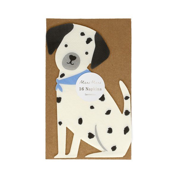 Tovaglioli di carta in set da 16 Puppy - Meri Meri-image-1