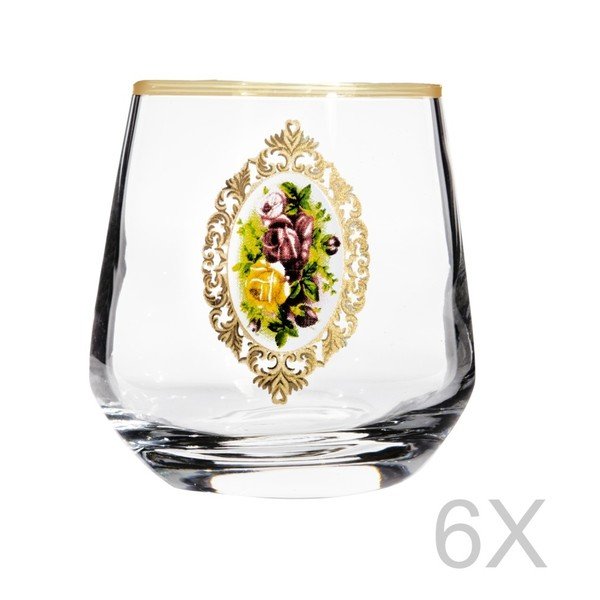 Sada 6 sklenic Mezzo Lal, 95 ml