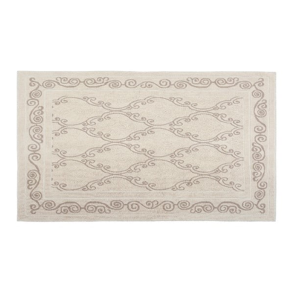 Tappeto in cotone crema Gina, 80 x 300 cm - Floorist-image-2