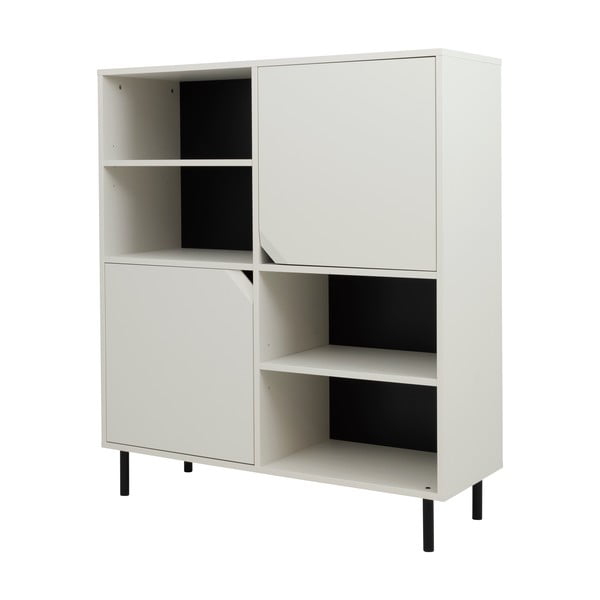 Libreria bianca 118x137 cm Corner - Tenzo-image-2