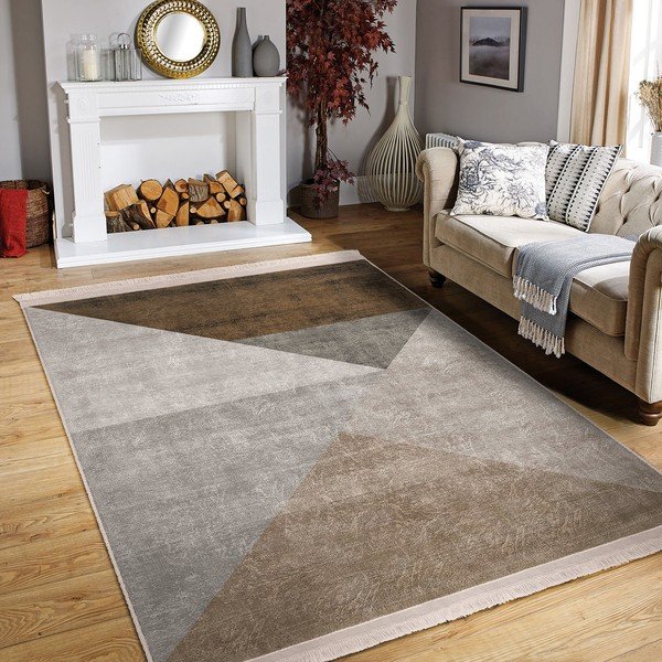 Tappeto beige 80x200 cm - Mila Home-image-1