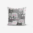 Federa in misto cotone Catty, 45 x 45 cm Catcikler - Minimalist Cushion Covers
