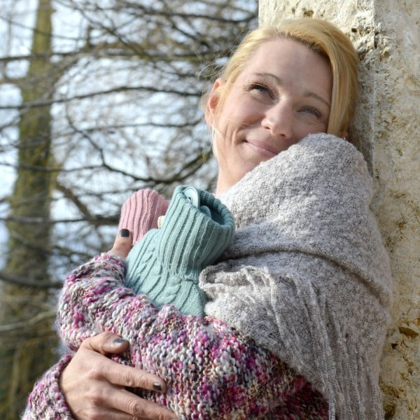 Termoforo con copertura a maglia Classic - Hugo Frosch-image-1