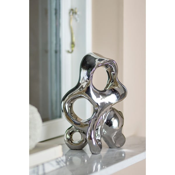 Statuetta in gres (altezza totale 27 cm) Vinini – Bloomingville-image-1