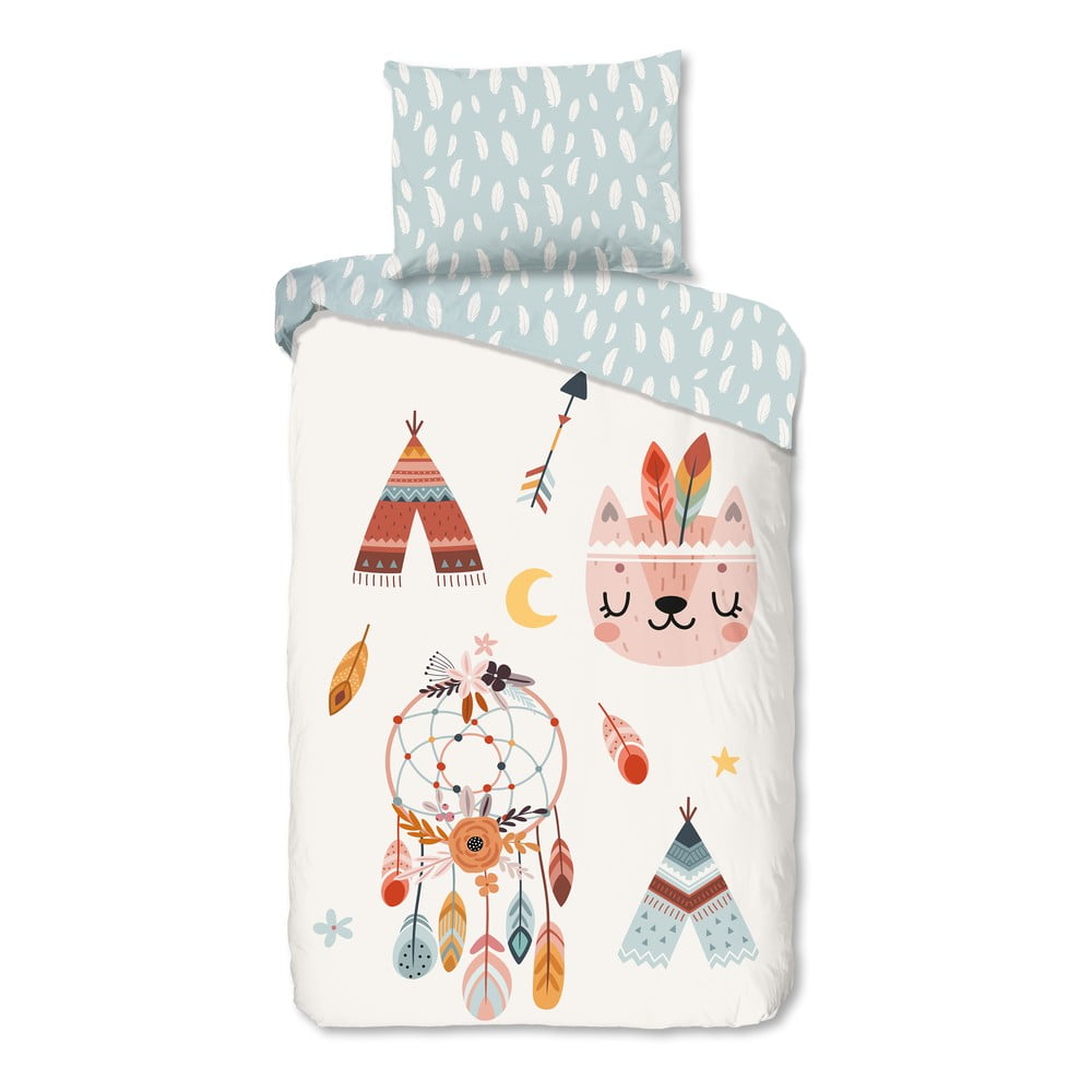 Biancheria da letto per bambini in flanella per letto singolo 140x200 cm Dreamy – Good Morning | Biancheria da letto per bambini