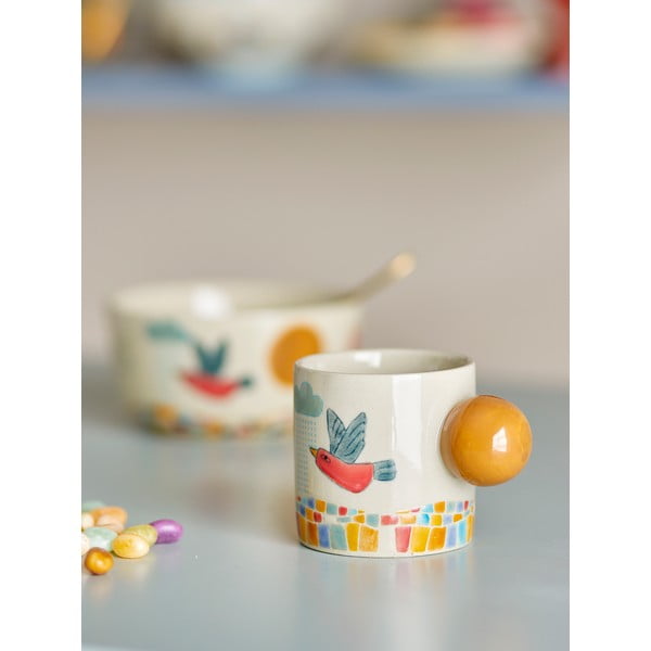 Tazza per bambini in ceramica 155 ml Colorine – Bloomingville Mini-image-1