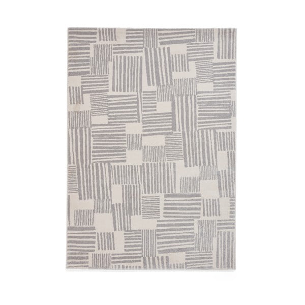 Tappeto in grigio chiaro 120x170 cm Blocks – Catherine Lansfield