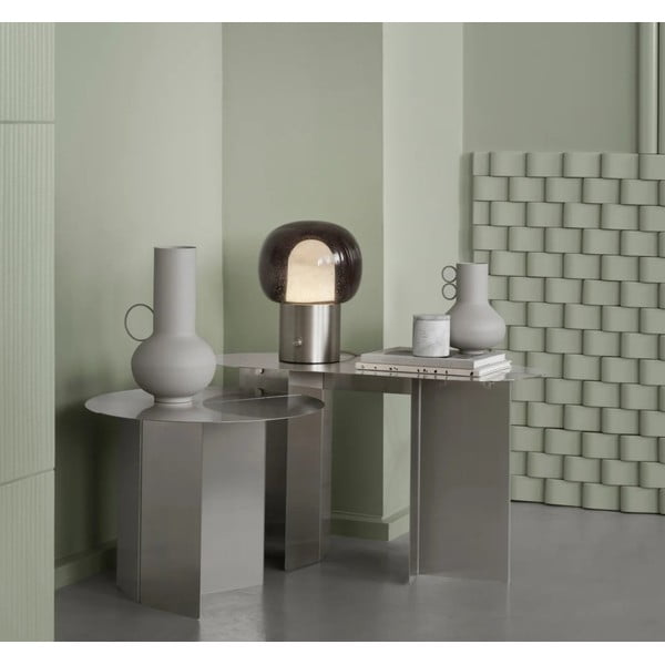 Tavolino rotondo in acciaio inox ø 50 cm Oru – Blomus-image-3