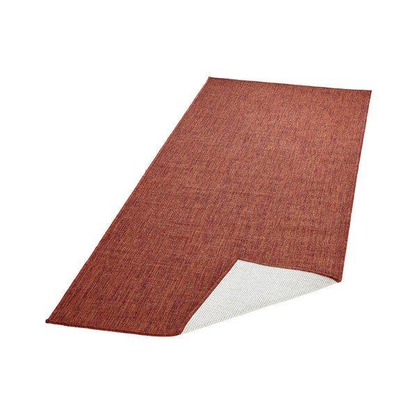 Tappeto da esterno rosso mattone , 80 x 350 cm Miami - NORTHRUGS-image-4