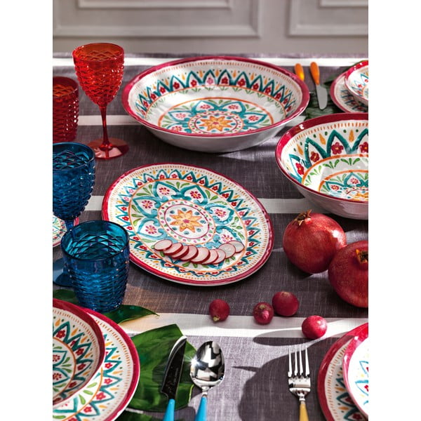 Piatto da portata in melamina Maya – Brandani-image-3