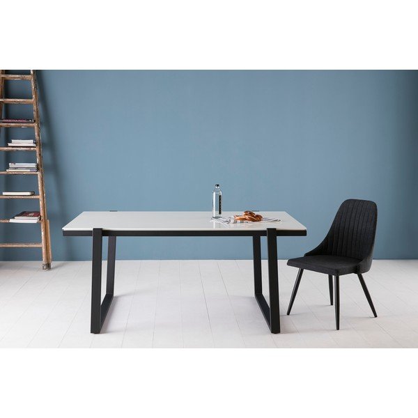 Set di 2 sedie da pranzo grigio scuro Mina - Marckeric-image-4