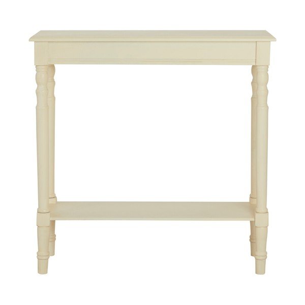 Tavolo consolle avorio in pino massiccio 30x80 cm Heritage – Premier Housewares-image-3