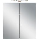 Mobile per bagno color antracite da appendere e con specchio 60x71 cm Arcena – Germania