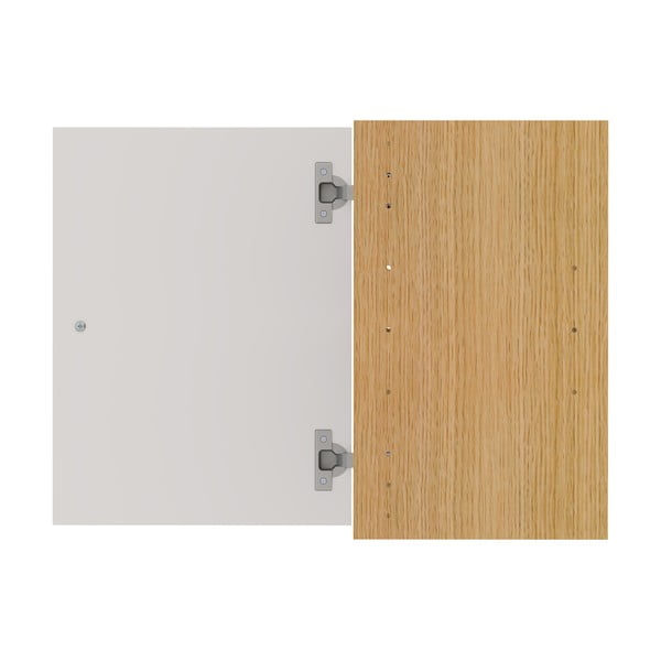 Componente grigio chiaro con porta 33x43 cm Z Cube - Tenzo-image-4