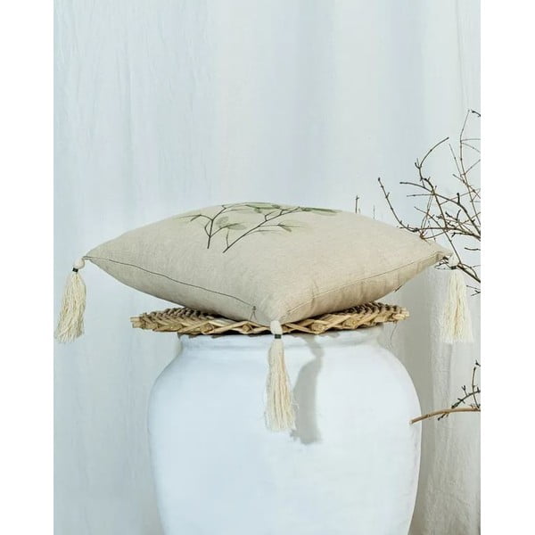 Federa decorativa in misto cotone 45x45 cm – Mila Home-image-1