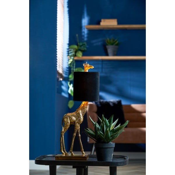 Lampada da tavolo in nero-bronzo (altezza 61 cm) Giraffe - Light & Living-image-3