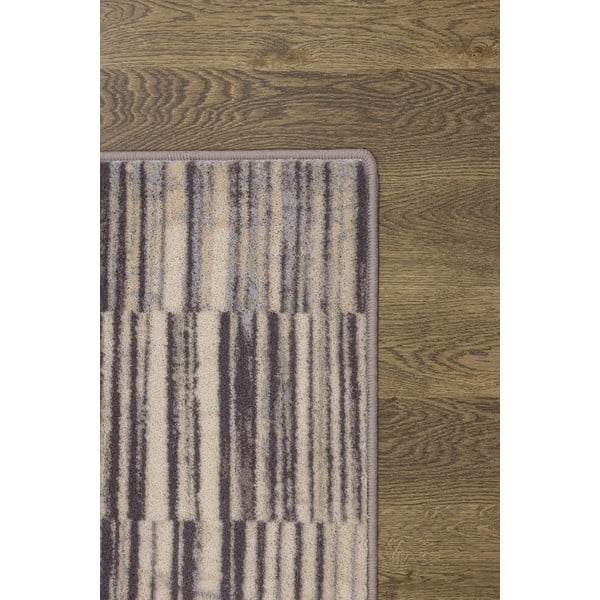 Tappeto in lana grigio 160x240 cm Grids - Agnella-image-3