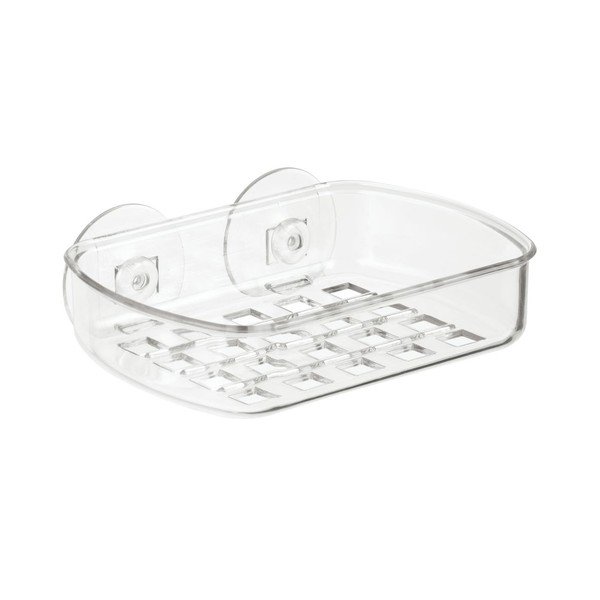 Transparentní samodržící mýdlenka iDesign Suct-image-1