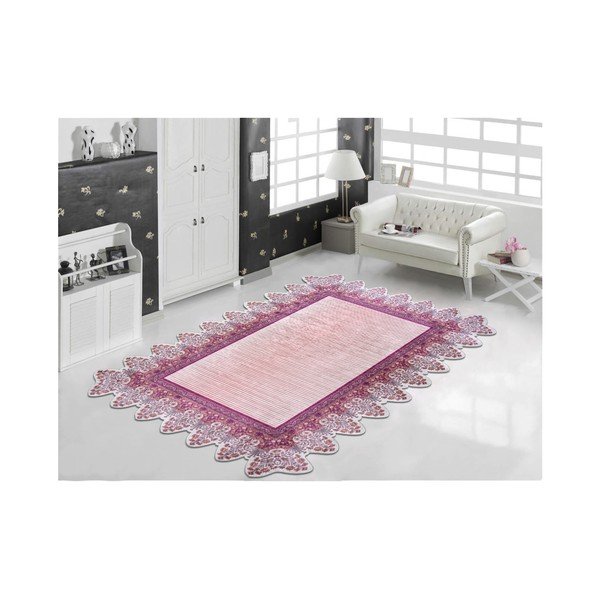 Odolný koberec Vitaus Pink&Sweet, 80 x 150 cm