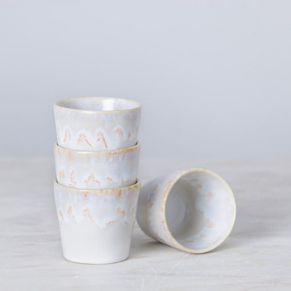 Tazza in gres beige e bianco 210 ml Grespresso - Costa Nova-image-2