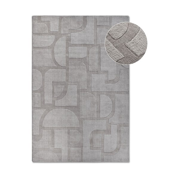 Tappeto grigio in lana tessuto a mano 120x170 cm Alexis - Villeroy&Boch