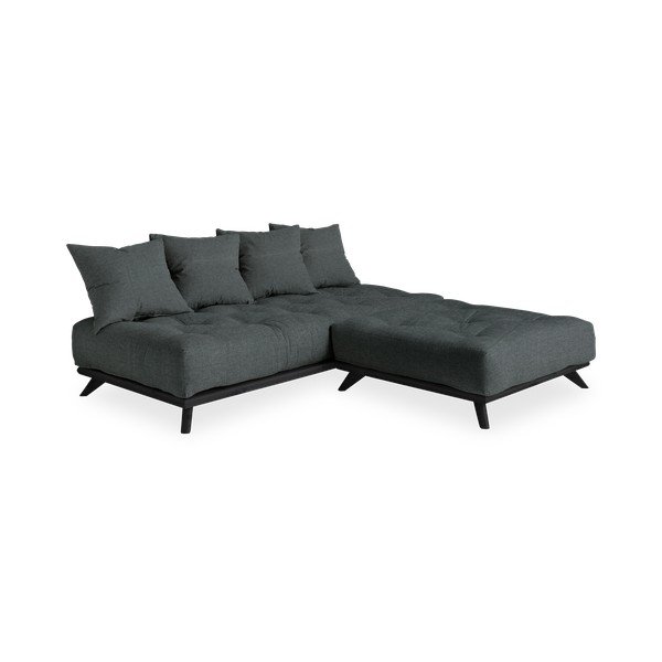 Divano Nero/Grigio Grafite Senza - Karup Design-image-4