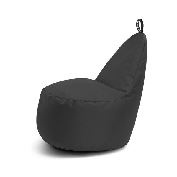 Pouf a sacco per bambini grigio Lull M – So Soft?