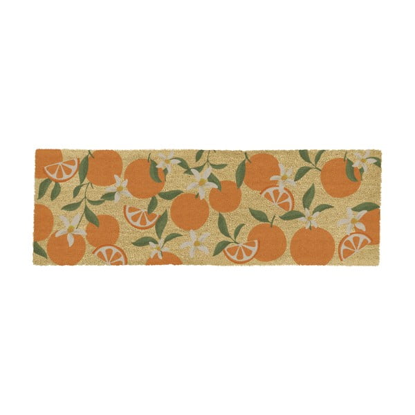 Zerbino in fibre di cocco 40x120 cm Orange – Artsy Doormats