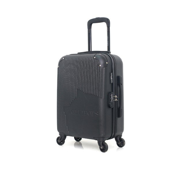 Valigia Lollipops Libby nera a 4 ruote, 31 l - LOLLIPOPS-image-2