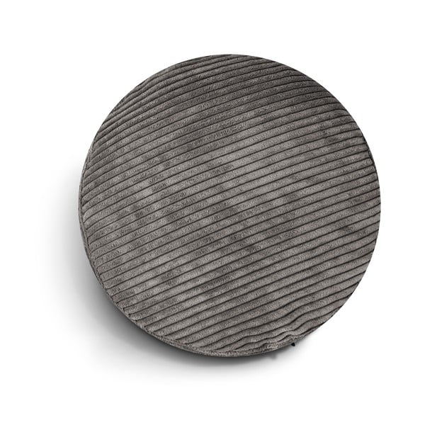 Puof a sacco color mattone con rivestimento in velluto a coste Mini – SLOWDOWN-image-3