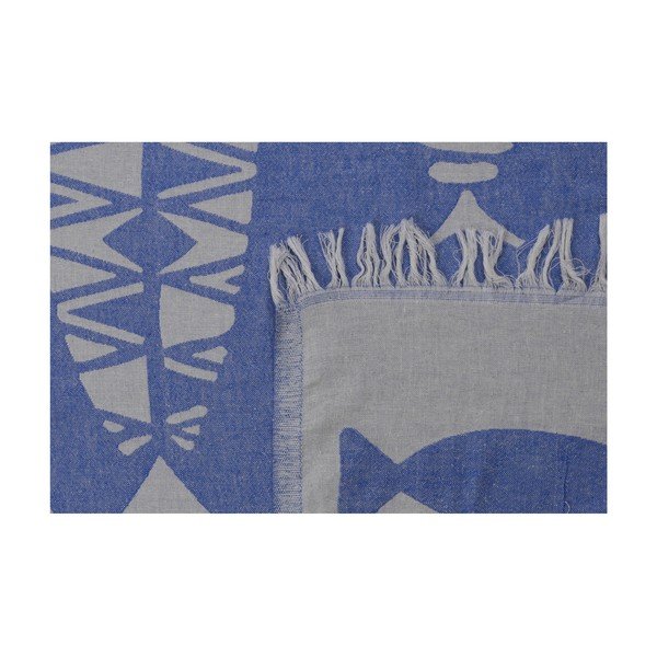 Asciugamano blu Balik, 180 x 100 cm - Unknown-image-4