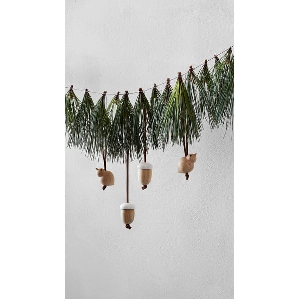 Ornamento natalizio Nordic Tales Sparrow - Kähler Design-image-1