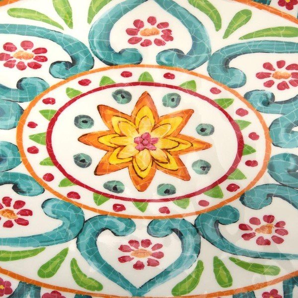 Piatto da portata in melamina Maya – Brandani-image-3