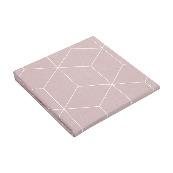 Lenzuolo matrimoniale in cotone rosa ranforce by46, 200 x 200 cm - Westwing Collection-image-4