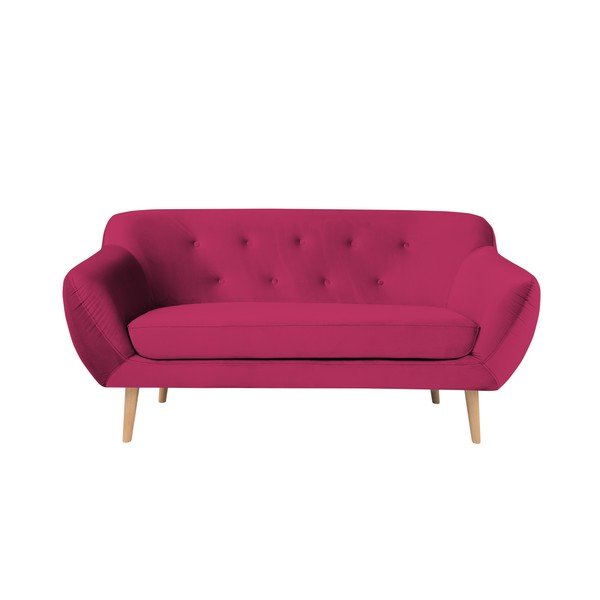 Divano rosa a due posti Amelie - Mazzini Sofas