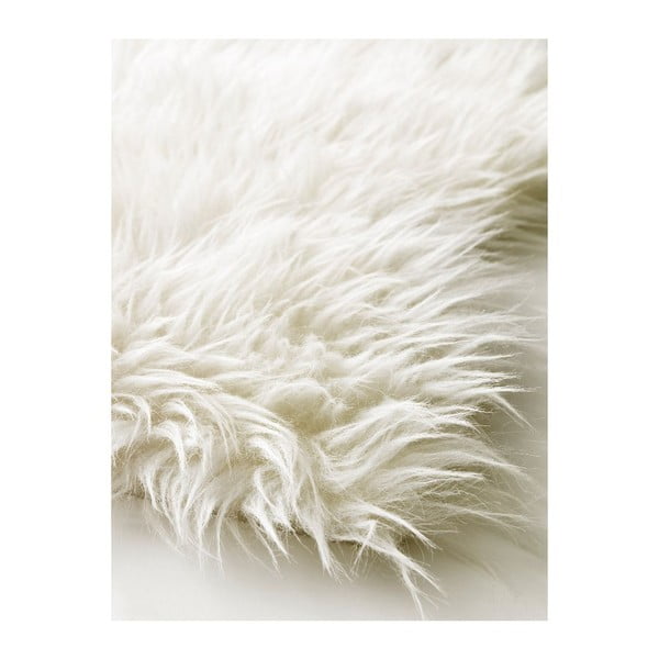 Tappeto in lana bianca Pure Light, 60 x 120 cm - Royal Dream-image-1