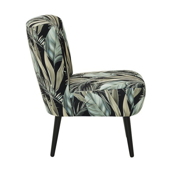 Poltrona Carribean nera e verde Fiona - Max Winzer-image-3
