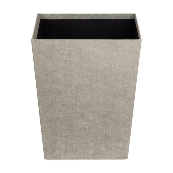 Cestino per la spazzatura beige Sofia Canvas Paper Laminate – Bigso