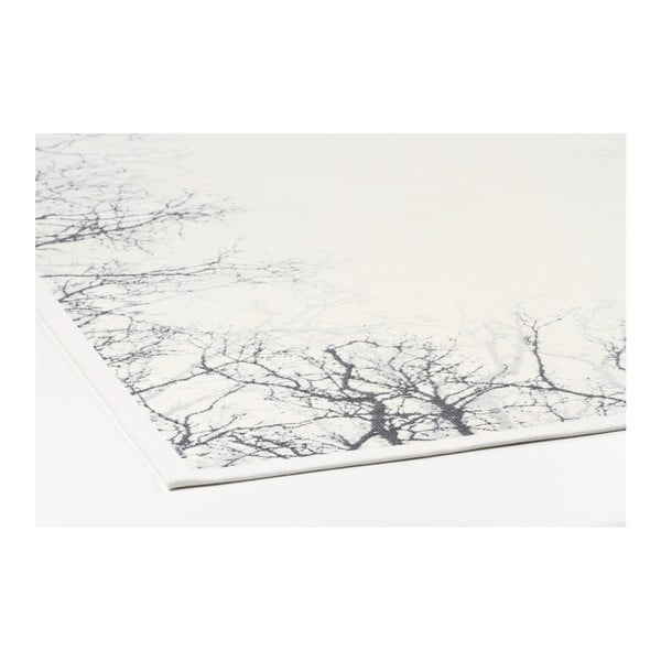 Tappeto bifacciale a fantasia bianca , 140 x 200 cm Puise - Narma-image-3