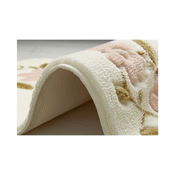 Bílá předložka do koupelny Confetti Bathmats Margherita, 50 x 57 cm-image-2