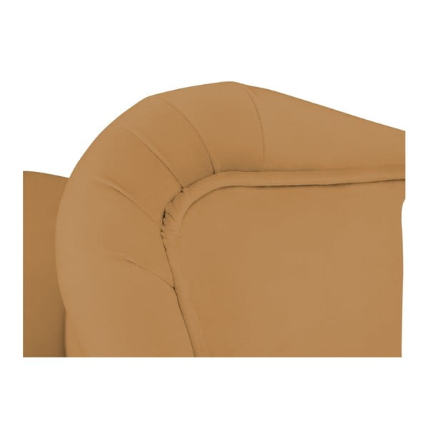 Sgabello da bar giallo senape Roco - Mazzini Sofas-image-2