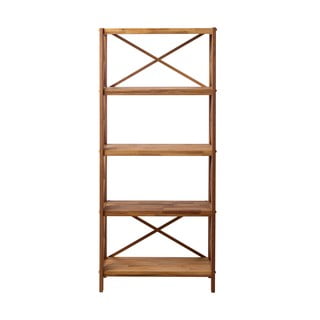 Scaffale effetto rovere colore naturale 70x161 cm X-Shelf - Unique Furniture