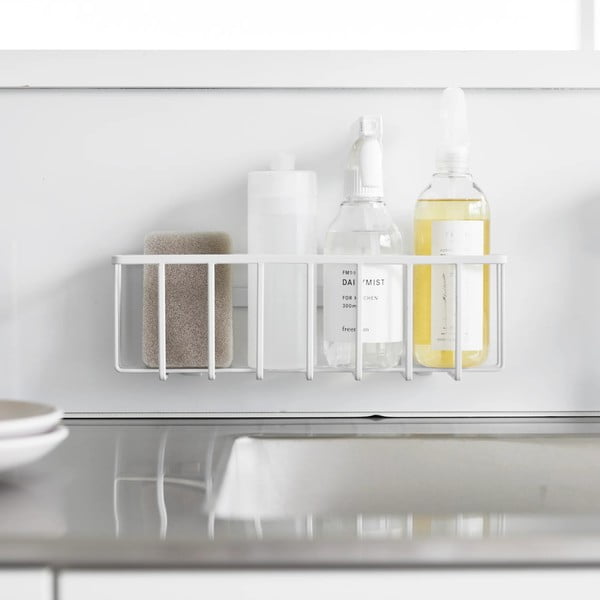 Supporto per detersivo senza foratura bianco in metallo Film Hook – YAMAZAKI-image-3