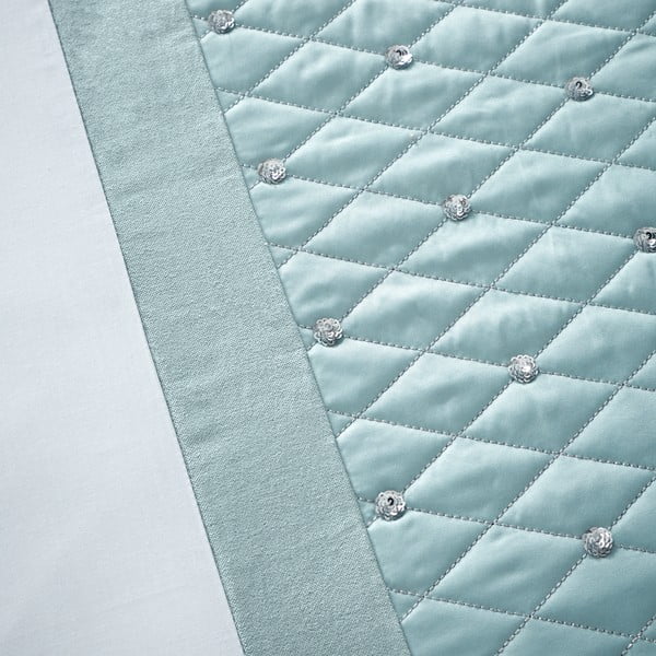 Biancheria da letto blu e bianca per letto matrimoniale 200x200 cm Sequin Cluster - Catherine Lansfield-image-3