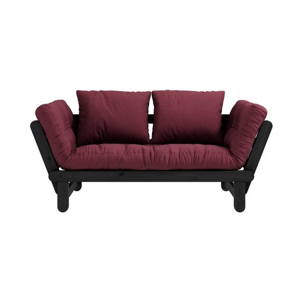 Divano variabile Beat nero/bordeaux - Karup Design