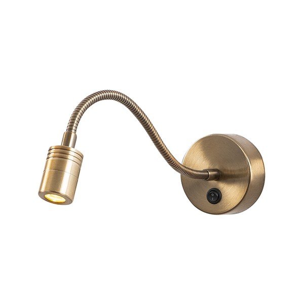 Lampada da parete dorata Reading – Opviq lights-image-2