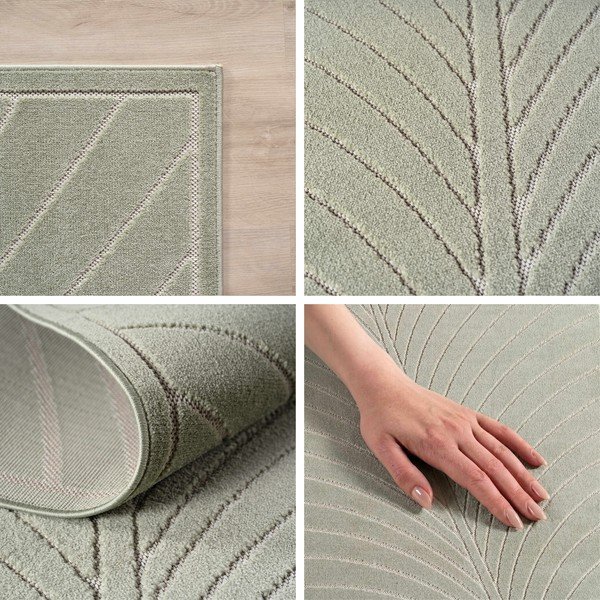 Passatoia da interno ed esterno verde 80x250 cm Nova 1204 – Ayyildiz Carpets-image-2