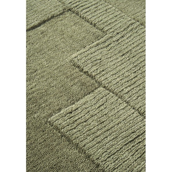 Tappeto verde in lana tessuto a mano 160x230 cm Wilhelmine - Villeroy&Boch-image-4