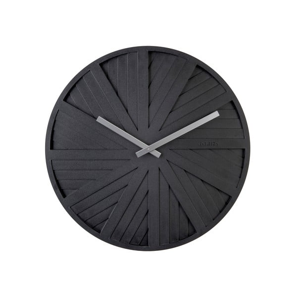 Orologio da parete nero , ø 40 cm Slides - Karlsson