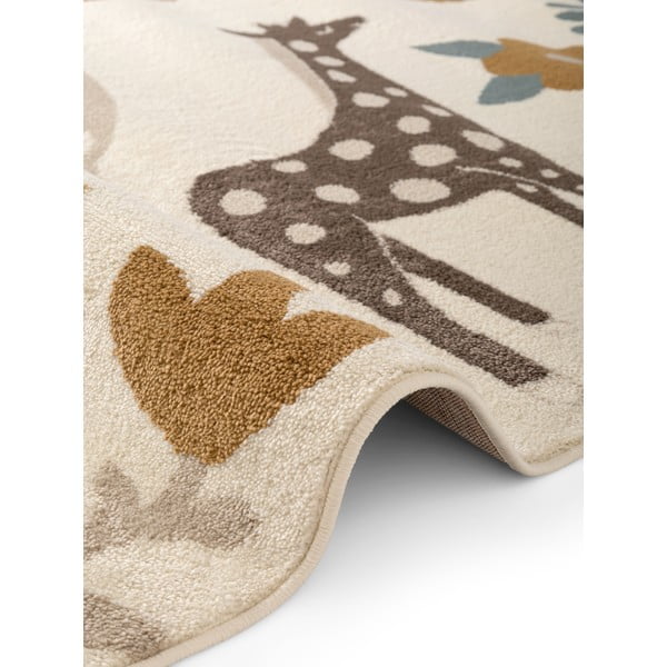 Tappeto per bambini color crema 120x170 cm Animal Safari – Hanse Home-image-4